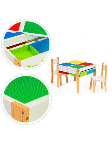 Didaktički set - stol i stolice Ecotoys® - BESPLATNA DOSTAVA