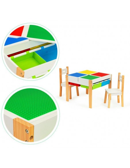 Didaktički set - stol i stolice Ecotoys® - BESPLATNA DOSTAVA