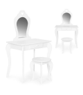 Veliki dječji toaletni stol Ecotoys® - bijeli - BESPLATNA DOSTAVA