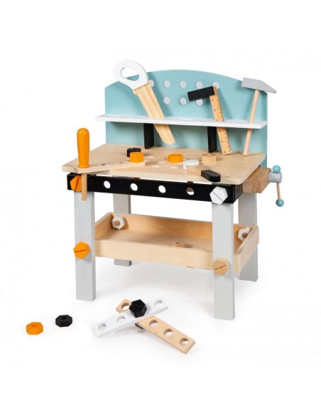Drvena radionica plava Ecotoys®