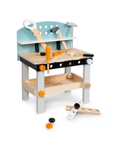 Drvena radionica plava Ecotoys®