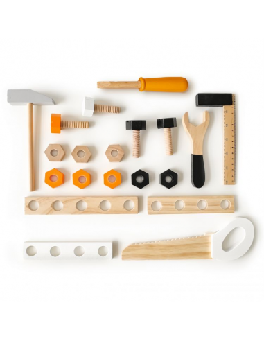 Drvena radionica plava Ecotoys®