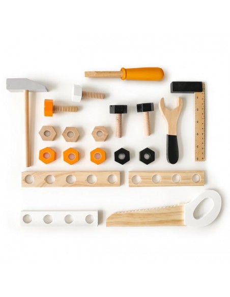 Drvena radionica plava Ecotoys®