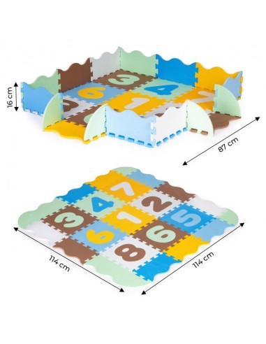 Podloga za igru BROJEVI Ecotoys®