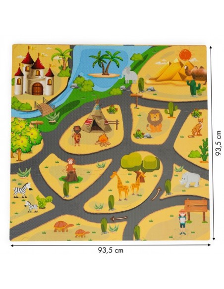 Podloga za igru SAFARI Ecotoys®