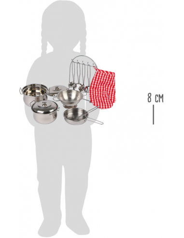 Deluxe pribor za dječju kuhinju Legler®